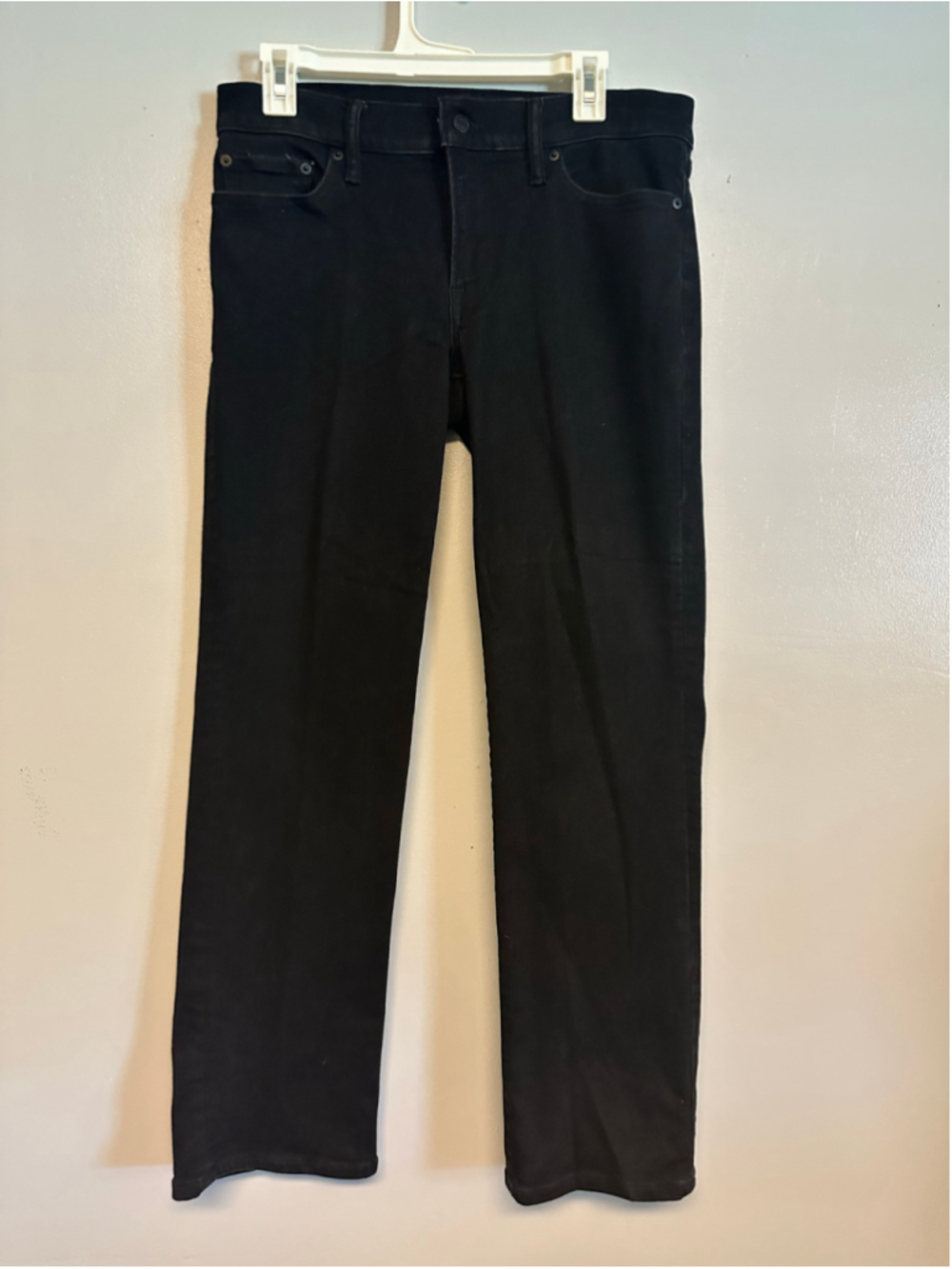 Lucky Brand Sweet Mid Rise Straight Leg Jeans Black Women’s Size 10